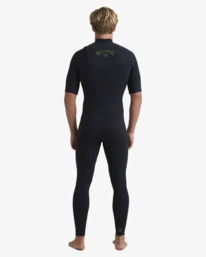 2 2/2mm Revolution Natural Short Sleeve Zipperless Springsuit Black ABYW300111 Billabong