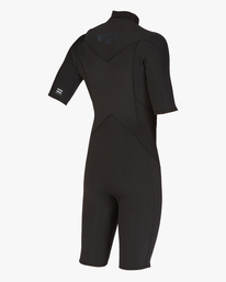 1 2/2mm Absolute - Kurzärmliger Chest-Zip-Springsuit für Männer Schwarz ABYW500115 Billabong