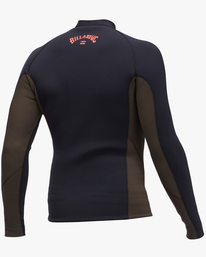 3 2mm Revolution Interchange Long Sleeve Wetsuit Jacket Black ABYW800110 Billabong