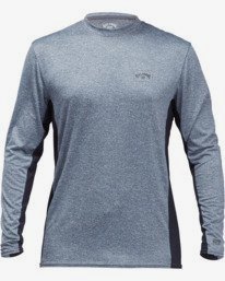 1 Arch Mesh UPF 50+ Long Sleeve Rashguard Grey ABYWR00101 Billabong