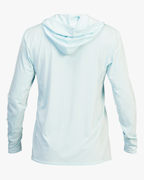 3 Arch Mesh Hooded UPF 50+ Long Sleeve Rashguard Brown ABYWR00102 Billabong
