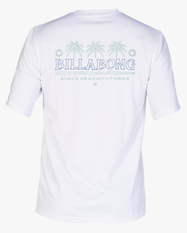 1 Lounge Loose Fit UPF 50+ Short Sleeve Surf Tee White ABYWR00159 Billabong