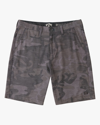 0 Crossfire Slub Camo Shorts Black ABYWS00114 Billabong