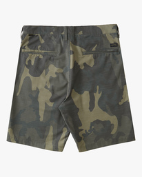 1 Crossfire Slub Camo Shorts Green ABYWS00114 Billabong