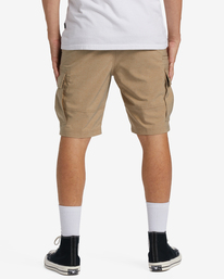 5 Combat BBO Submersible Walkshorts 21" Brown ABYWS00125 Billabong