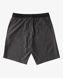 1 Crossfire Elastic Waist Submersible Shorts 18" Black ABYWS00140 Billabong