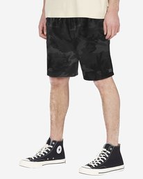 7 Crossfire Elastic Shorts Black ABYWS00140 Billabong