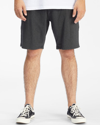 2 Hudson Sweatshorts Black ABYWS00165 Billabong