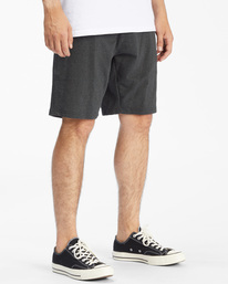 4 Hudson Sweatshorts Black ABYWS00165 Billabong
