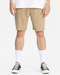 0 Surftrek Journey - Technische Short voor Heren Brown ABYWS00166 Billabong