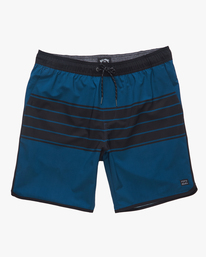 0 Crossfire Elastic '73 Submersible Shorts 18" Blue ABYWS00178 Billabong
