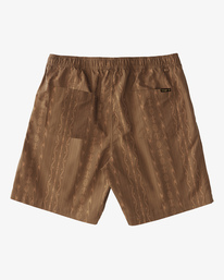 1 Wrangler Wesley Elastic Organic Cotton Walkshorts 19" Brown ABYWS00181 Billabong