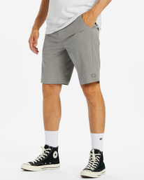 1 Crossfire - Short sumergible para Hombre Gris ABYWS00188 Billabong