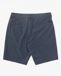 1 Crossfire Mid Submersible Shorts 19" Blue ABYWS00189 Billabong