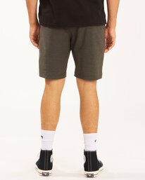 3 Crossfire Mid - Short voor in en uit het water voor Heren Black ABYWS00189 Billabong