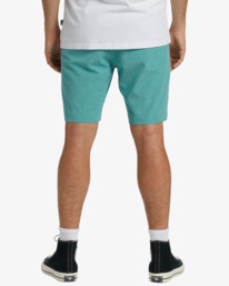 billabong, Crossfire Mid - Short Submersible pour Homme, DUSTY TEAL (bls0) Crossfire Mid - Submersible Shorts for Men ABYWS00189