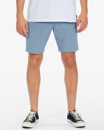 2 Crossfire Mid Submersible Shorts 19" Blue ABYWS00189 Billabong