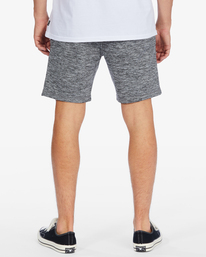 4 A/Div Surftrek Fleece Sweatshorts Grey ABYWS00191 Billabong