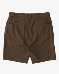 1 Crossfire Solid Submersible Shorts 20" Brown ABYWS00195 Billabong