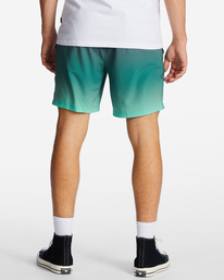 4 A/Div Surftrek Elastic Shorts 17" Green ABYWS00196 Billabong