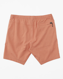 billabong, Surftrek Hemp - Short technique à taille élastique pour Homme, CORAL (crl) Surftrek Hemp - Technical Elasticated Shorts for Men ABYWS00201