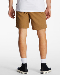 2 Surftrek Hemp Technical Elasticized Shorts Brown ABYWS00201 Billabong
