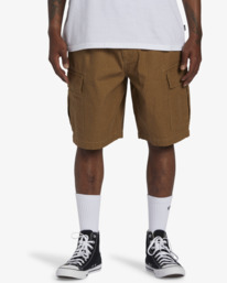 0 Combat - Cargo Shorts for Men Brown ABYWS00207 Billabong