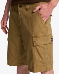 3 Combat Cargo Shorts Beige ABYWS00207 Billabong