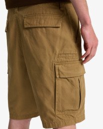 4 Combat Cargo Shorts Beige ABYWS00207 Billabong