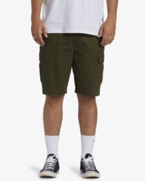 0 Combat - Calções cargo para Homem Verde ABYWS00207 Billabong