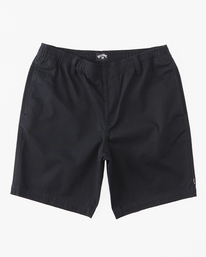 0 Larry Layback Elastic 19" Shorts Black ABYWS00217 Billabong