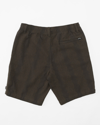 1 Larry Jacquard 19" - Short Elástico para Hombre Gris ABYWS00218 Billabong