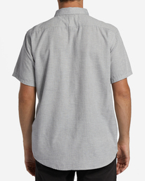 3 All Day Short Sleeve Shirt Grey ABYWT00110 Billabong