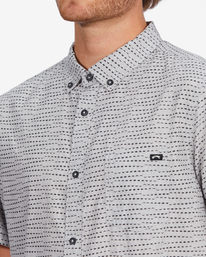 3 Sundays Mini Short Sleeve Shirt Grey ABYWT00112 Billabong
