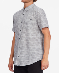 1 Sundays Mini Short Sleeve Shirt Grey ABYWT00112 Billabong