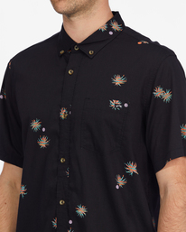 3 Sundays Mini Short Sleeve Shirt Blue ABYWT00112 Billabong
