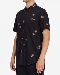 1 Sundays Mini Short Sleeve Shirt Blue ABYWT00112 Billabong