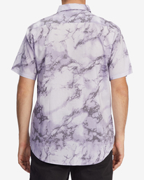 2 Sundays Floral Short Sleeve Shirt Purple ABYWT00113 Billabong