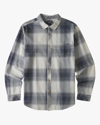 6 Coastline Flannel Shirt Beige ABYWT00116 Billabong