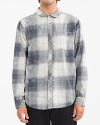 0 Coastline Flannel Shirt Beige ABYWT00116 Billabong