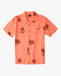 5 Sundays Vacay Short Sleeve Shirt White ABYWT00122 Billabong