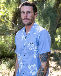 0 Sundays Vacay Short Sleeve Shirt Pink ABYWT00122 Billabong