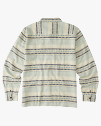 6 Offshore Jacquard Flannel Shirt White ABYWT00135 Billabong