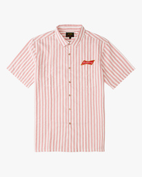 3 Budweiser Bow Stripe Short Sleeve Shirt  ABYWT00141 Billabong