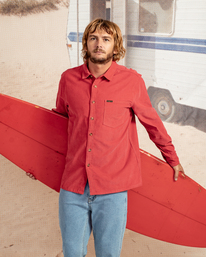 0 Wrangler Bowie Cord Long Sleeve Shirt  ABYWT00145 Billabong