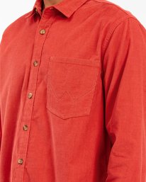 Wrangler Bowie Cord Long Sleeve Shirt