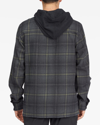 Baja Cali Hooded Flannel Shirt