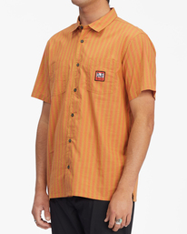 1 The Simpsons Duff Delivery Short Sleeve Shirt Red ABYWT00181 Billabong