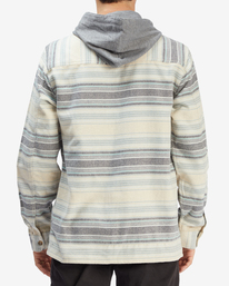 2 Baja Flannel White ABYWT00182 Billabong