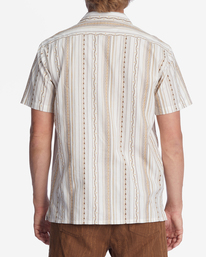 2 Wrangler Wesley Short Sleeve Shirt White ABYWT00183 Billabong